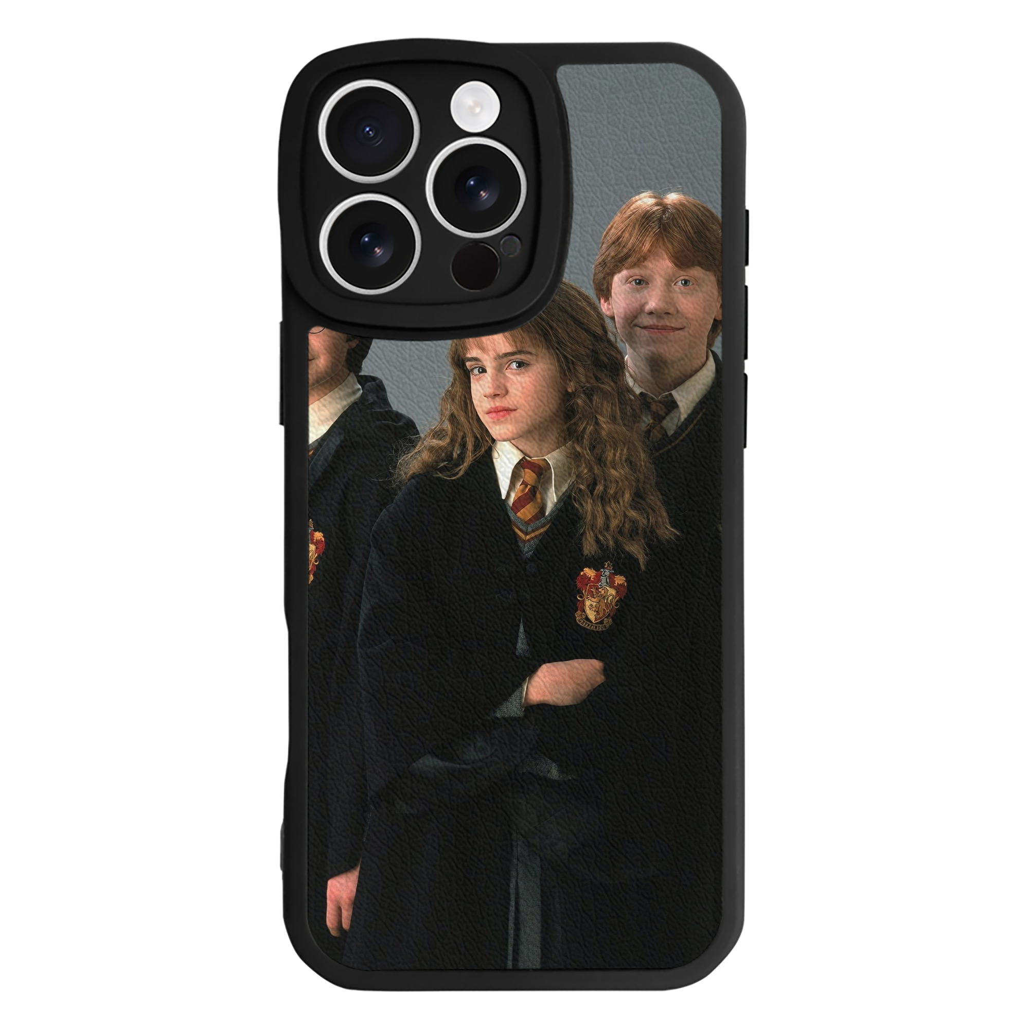 （画像用） Harry Potter ハリー・ポッターシリーズ 【iPhone 16シリーズ対応】シリコンスマホケース（レザー調） 材質：シリコン